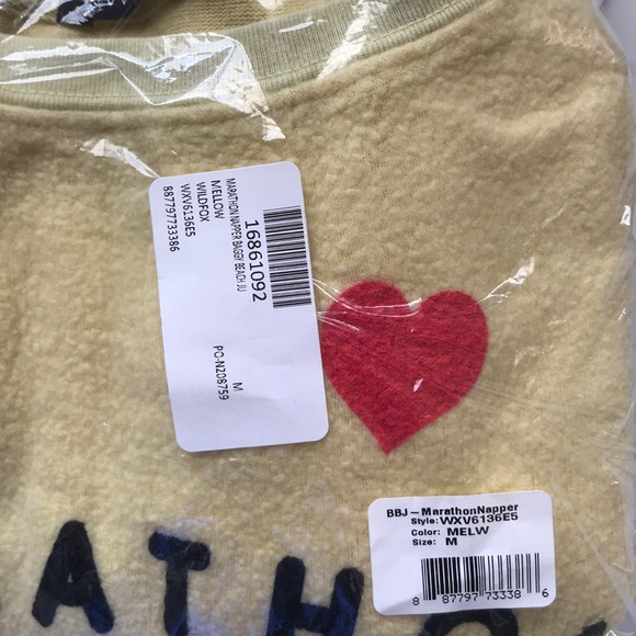 NEW Wildfox Marathon Napper Baggy Beach Pullover - Picture 4 of 4